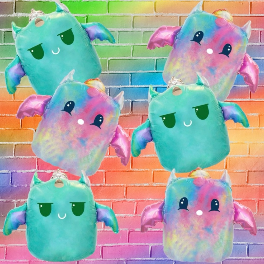 🧸2/$10🧩3/$12 NWT 24” Squishmallows Squishies Foil Birthday Party Balloons
